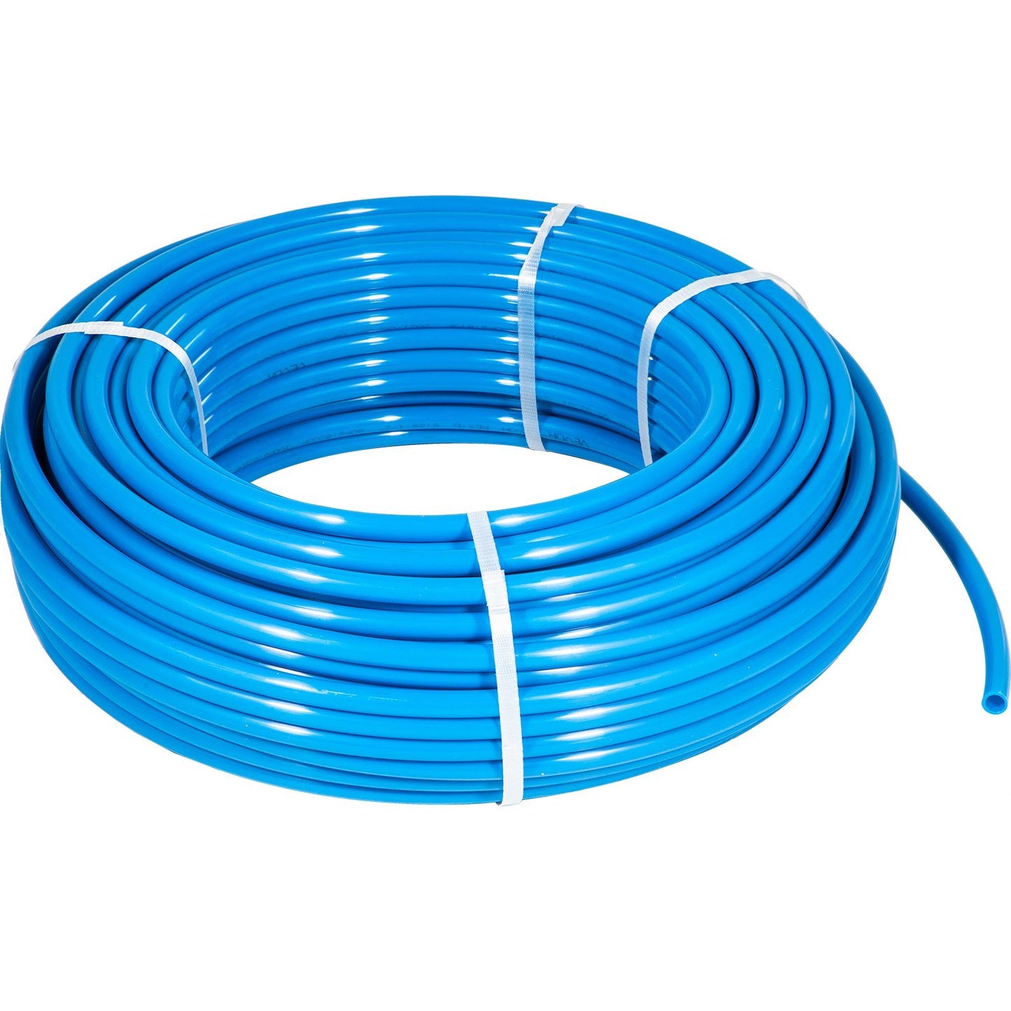 VEVOR PEX Tubing Oxygen Barrier - 2 Rolls of 1/2 Inch X 300 Feet Tube Coil - EVOH PEX-B Pipe for Residential Commercial Radiant Floor Heating Pex Pipe (1/2" O2-Barrier, 2x300Ft/Red+Blue)