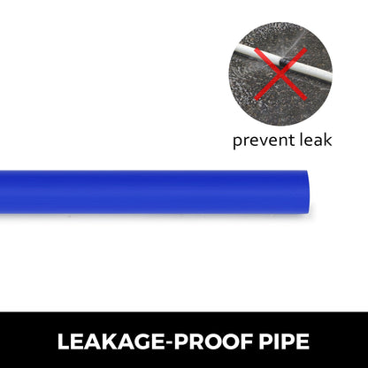 VEVOR 3/4" PEX Tubing 300Ft Non-Barrier PEX Pipe Blue Pex-b Tube Coil for Hot and Cold Water Plumbing Open Loop Radiant Floor Heating System PEX Tubing (3/4" Non-Barrier, 300Ft/Blue)